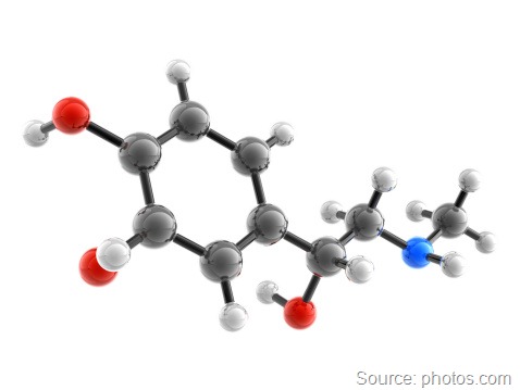 adrenaline molecular structure